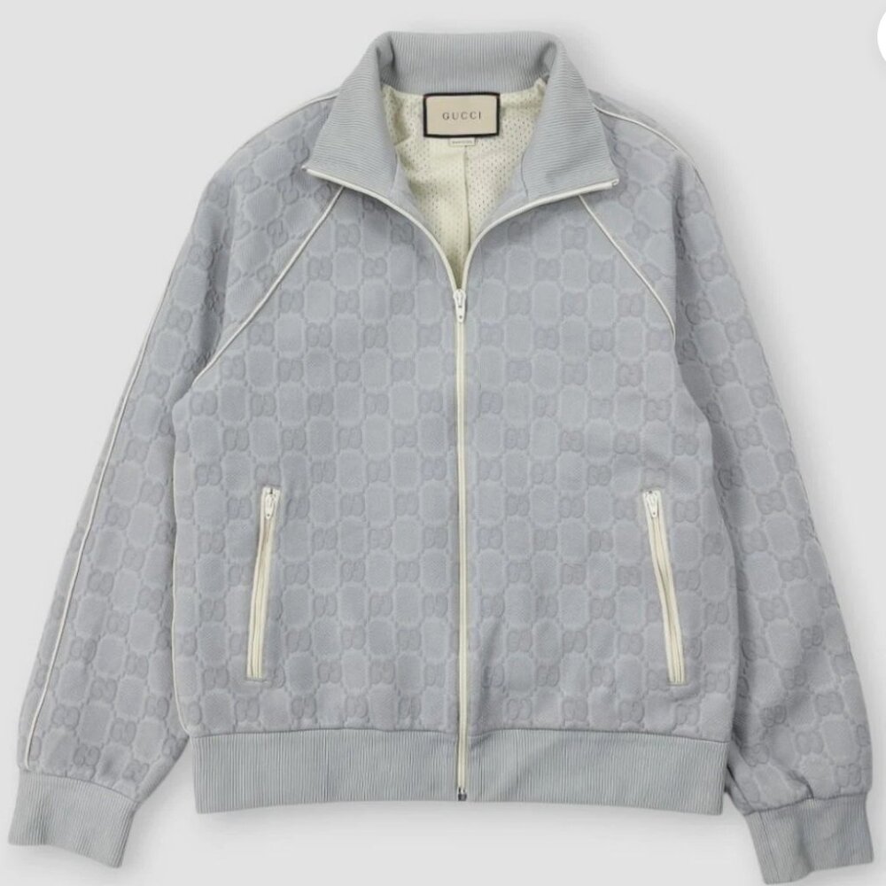 Gucci Men's GG-Jacquard Track Jacket